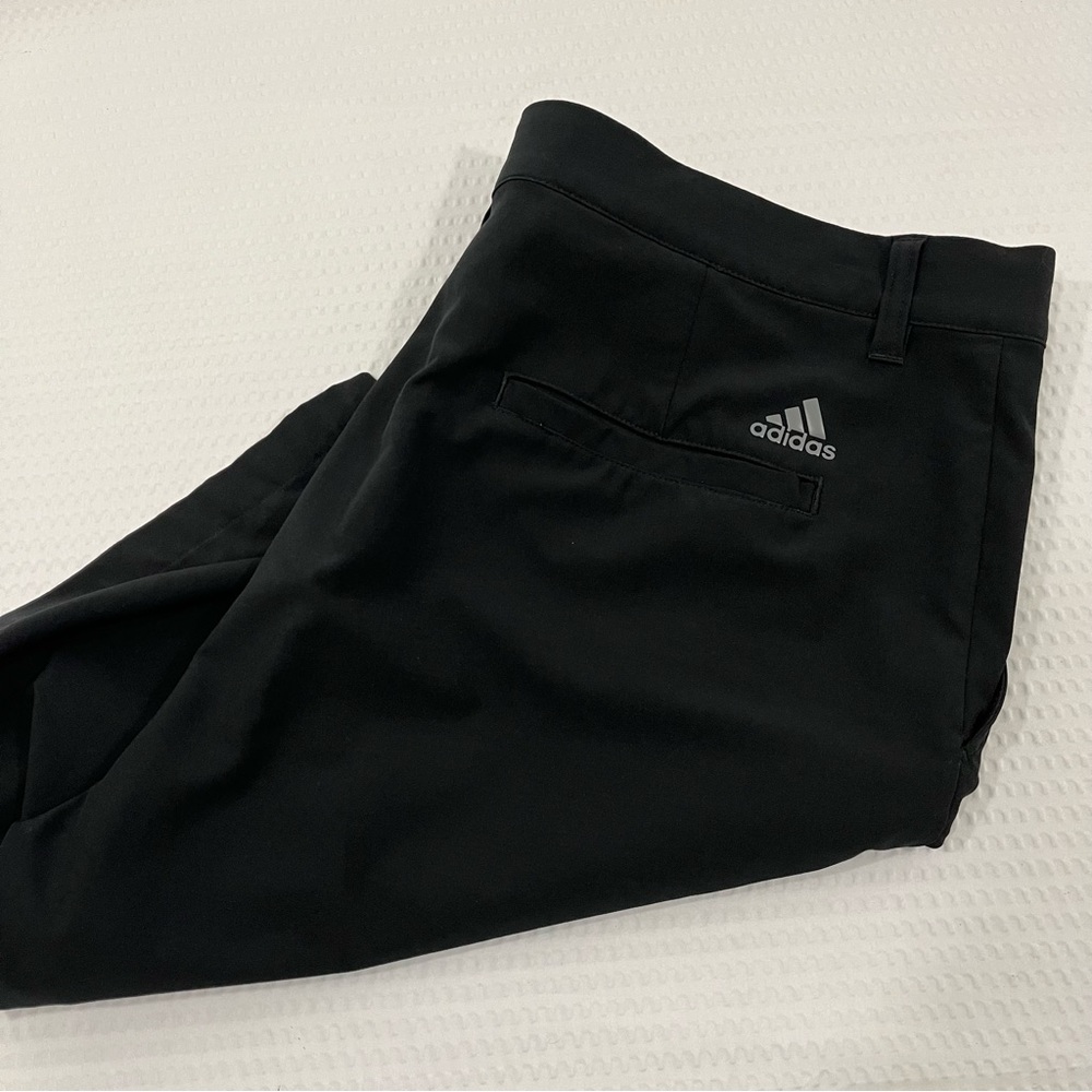 Adidas Shorts Mens 35 Black Ultimate 365 Classic Stretch Golf Grip Waist